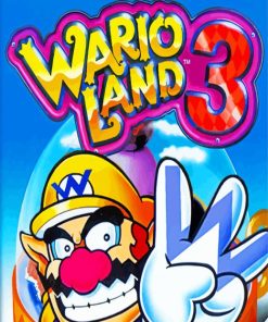 Wario Land Cartoon Paint By Numbers