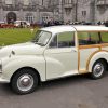 White Morris Minor Traveller Paint By Numbers