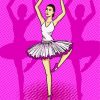 Ballet Dancer Pop Art Paint By Numbers