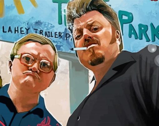 Cool Trailer Park Boys Paint By Numbers