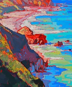 Erin Hanson Beach Paint By Numbers