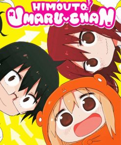 Himouto Umaru Chan Poster Paint By Numbers