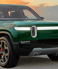 Rivian Automotive R1s Paint By Numbers