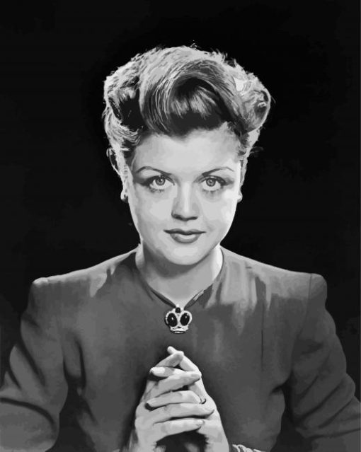 Young Angela Lansbury Paint By Numbers