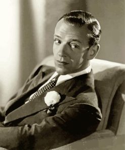 Actor Fred Astaire Paint By Number
