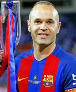 Andres Iniesta Paint By Number