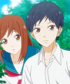 Anime Manga Blue Spring Ride Paint By Numbers