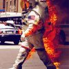 Astronaut On Fire Paint By Numbers