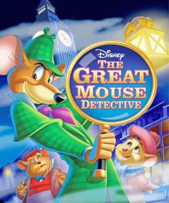Basil The Great Mouse Detective Paint By Numbers