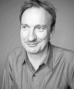 Black And White David Thewlis Paint By Numbers