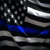 Blue Line Police Flag Paint By Numbers