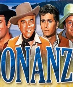 Bonanza Poster Paint By Numbers