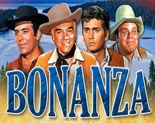 Bonanza Poster Paint By Numbers