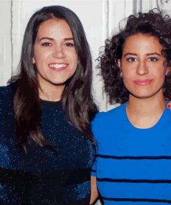 Broad City Actresses Paint By Numbers