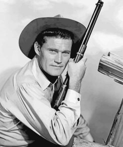 Chuck Connors The Rifleman Paint By Number