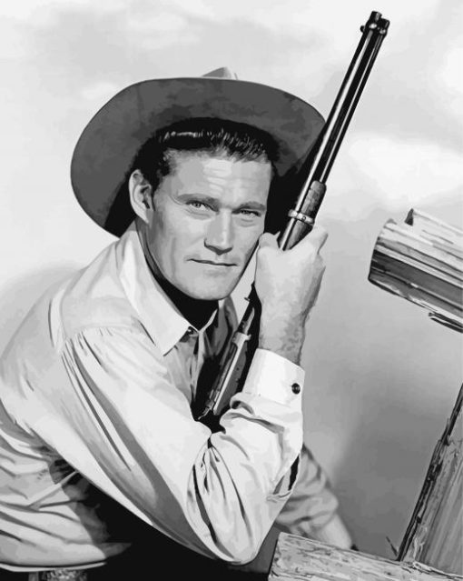 Chuck Connors The Rifleman Paint By Number