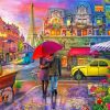 Colorful Paris Paint By Numbers