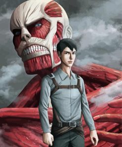 Colossal Titan Bertholdt Anime Paint By Number