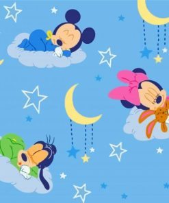 Disney Babies Sleeping Paint By Number