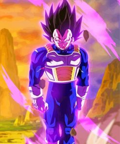 Ego Vegeta Character Paint By Number