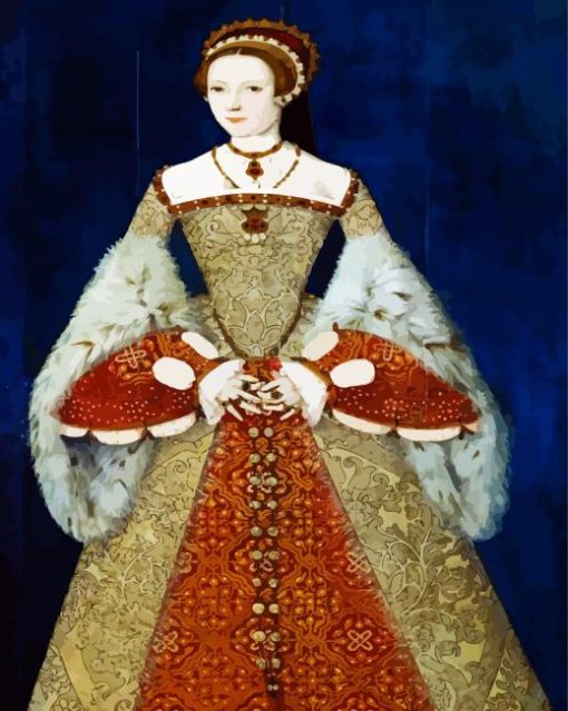 England Queen Catherine Parr Paint By Numbers
