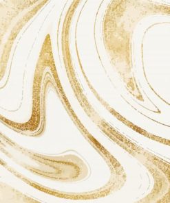 Gold And White Paint By Numbers