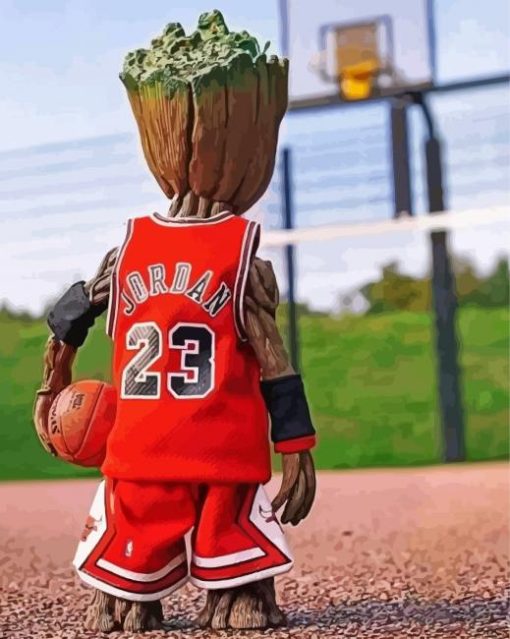Groot Iverson Paint By Numbers