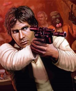 Han Solo Paint By Number