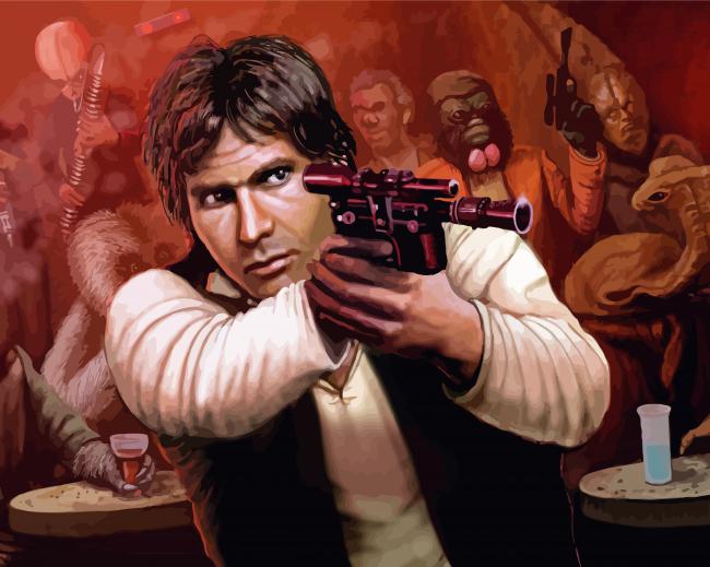 Han Solo Paint By Number