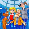Inspector Gadget Animation Characters Paint By Numbers