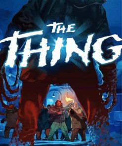John Carpenter The Thing Poster Paint By Numbers
