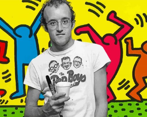 Keith Haring Pop Painters Paint By Number