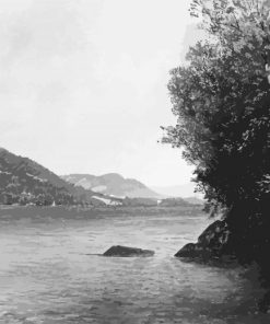 Lake George By John Frederick kensett Paint By Number