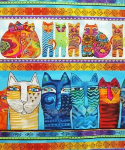 Laurel Burch Cats Paint By Numbers