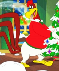 Leghorn Foghorn Christmas Paint By Numbers