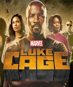 Luke Cage Serie Paint By Numbers