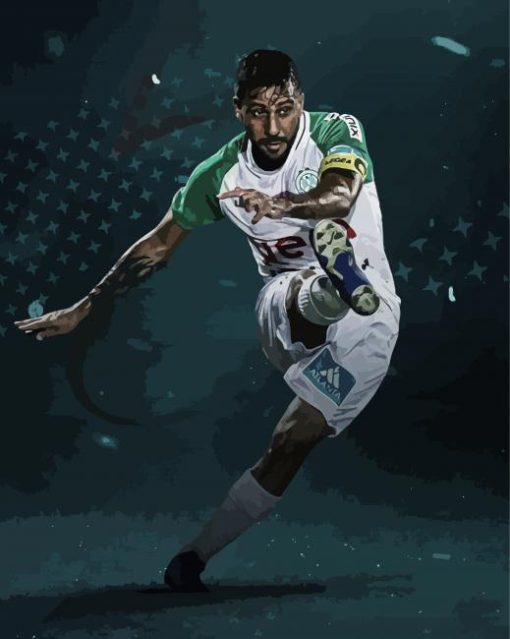 Mohsine Moutouali Raja Player Paint By Numbers