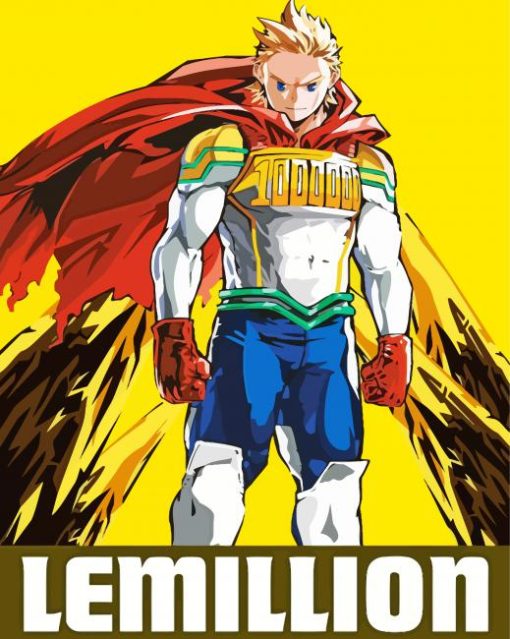 My Hero Academia Lemillion Poster Paint By Number