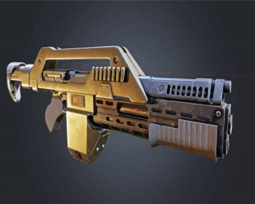 Pulse Rifle Paint By Number