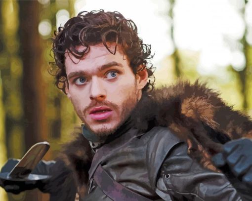 Robb Stark Character Paint By Number