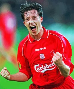 Robbie Fowler Player Paint By Numbers