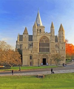 Rochester Cathedral Paint By Numbers