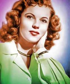 Shirley Temple Art Paint By Number