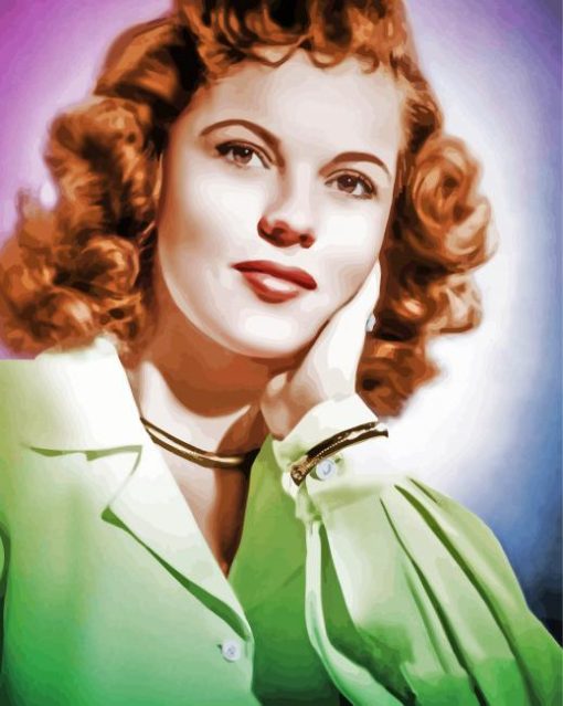 Shirley Temple Art Paint By Number