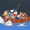 Snoopy And The Peanuts Gang Paint By Numbers