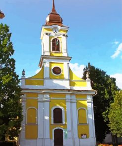 Szarvas Church Hungary Paint By Number