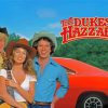 The Dukes Of Hazzard Poster Paint By Number