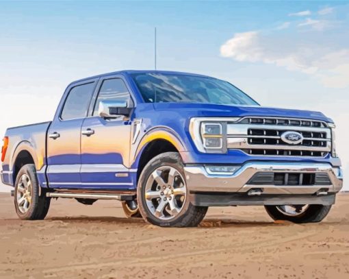 The Ford F150 Truck Paint By Numbers