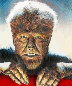 The Wolf Man Paint By Number