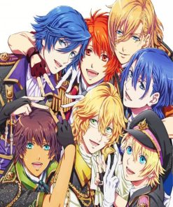 Uta No Prince Sama Game Characters Paint By Numbers